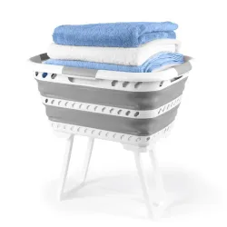 Beldray LA00000153EU7 40L Collapsible Laundry Basket With Legs