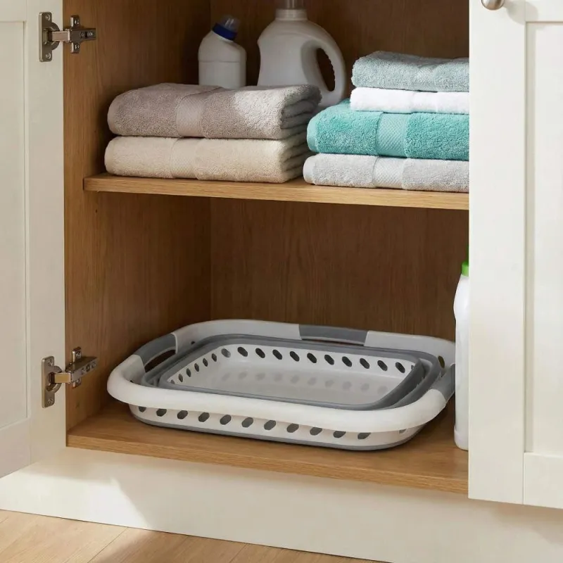 Beldray LA00000153EU7 40L Collapsible Laundry Basket With Legs