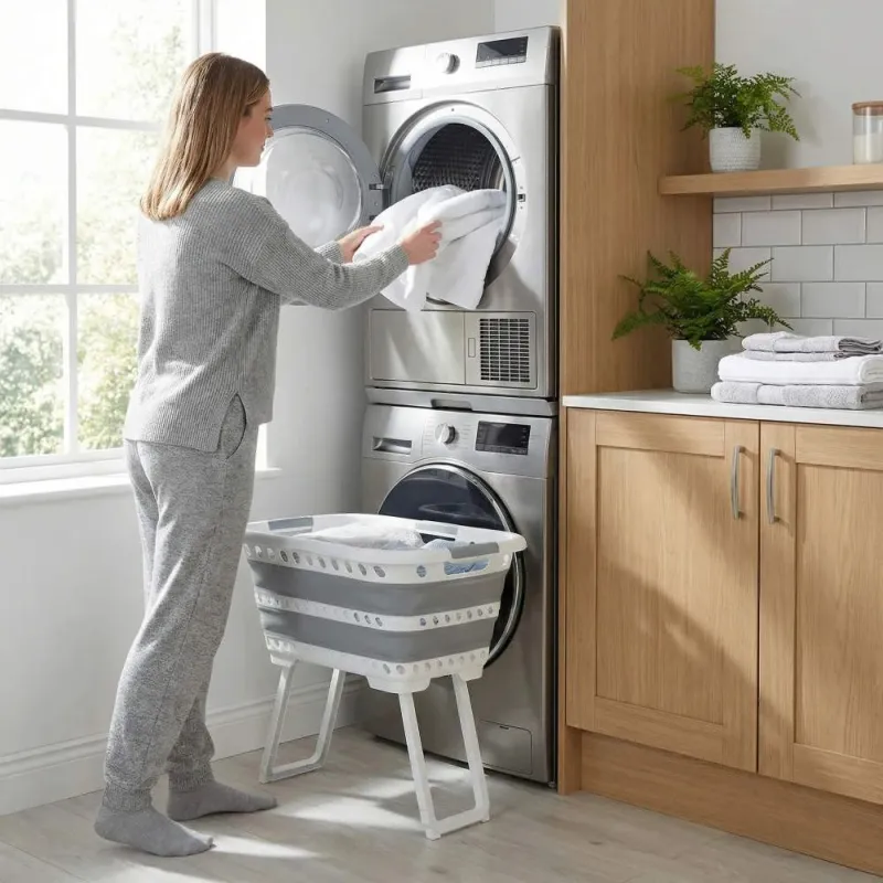 Beldray LA00000153EU7 40L Collapsible Laundry Basket With Legs