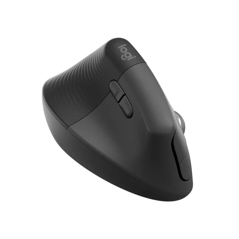 Mouse usb optical wrl vertical-grap-black 910-006495 logitech