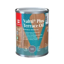 Koksnes eļļa Valtti Terrace Oil Plus. pelēka kr.. 0.9l
