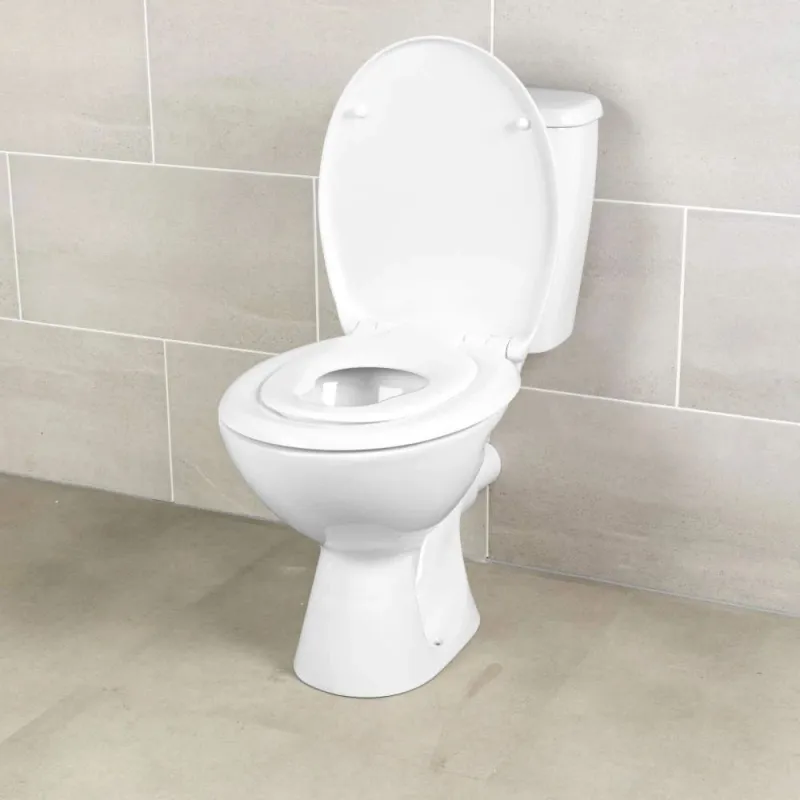 Beldray LA037185EU7 Anti-bac Family Toilet Seat, White