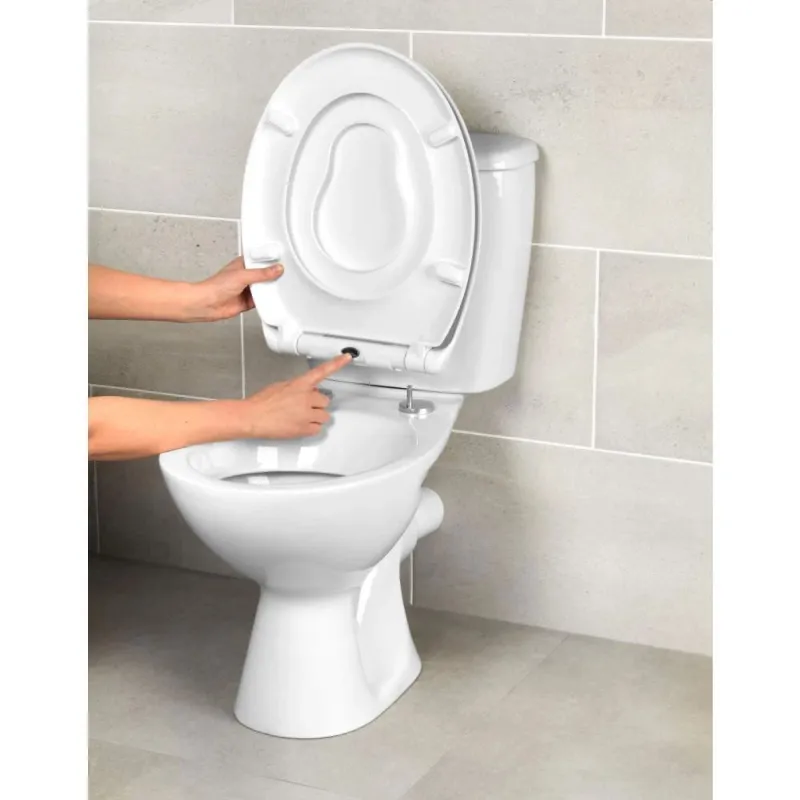 Beldray LA037185EU7 Anti-bac Family Toilet Seat, White