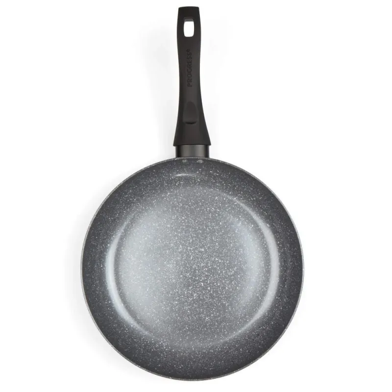 Progress BW12903EU7 Marble Ceramic 28cm Frypan, Blue