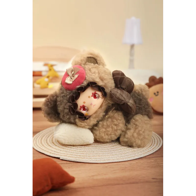 LOVELY EMMA Plīša atslēgu piekariņš, slēgtā iepakojumā - Little Bear Adoption Guide