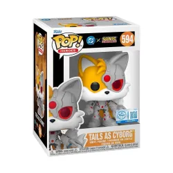 FUNKO POP! Vinila figūra: DC - Sonic - Tails - Cyborg