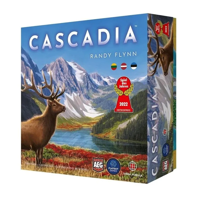 Galda spēle CASCADIA. LT