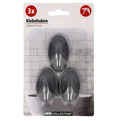 Kabliukai priklijuojami 3vnt