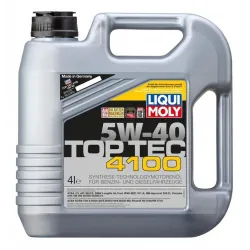 Engine oil liqui moly top tec 5w40. 4 l