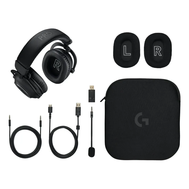Headset g pro x 2 gaming-black 981-001263 logitech