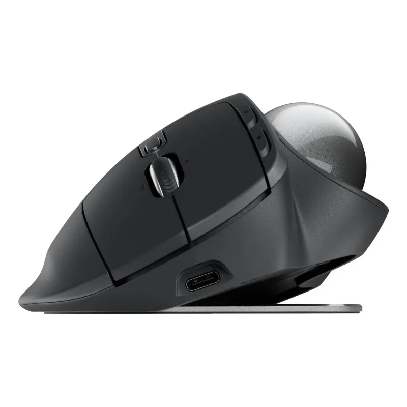 Mouse usb trackball wrl ergo s-black 910-007260 logitech