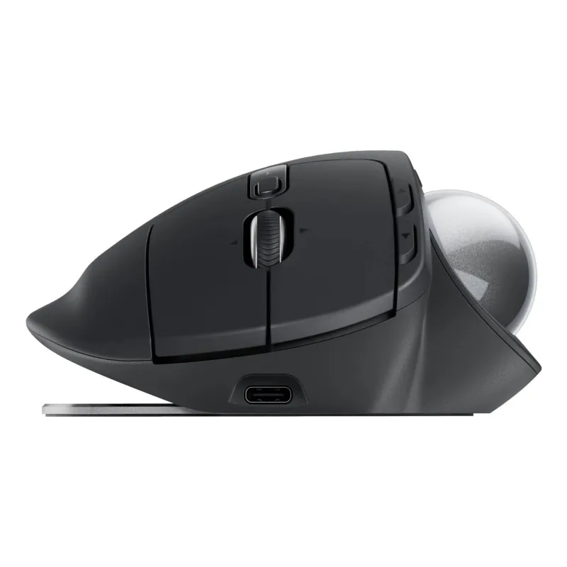 Mouse usb trackball wrl ergo s-black 910-007260 logitech