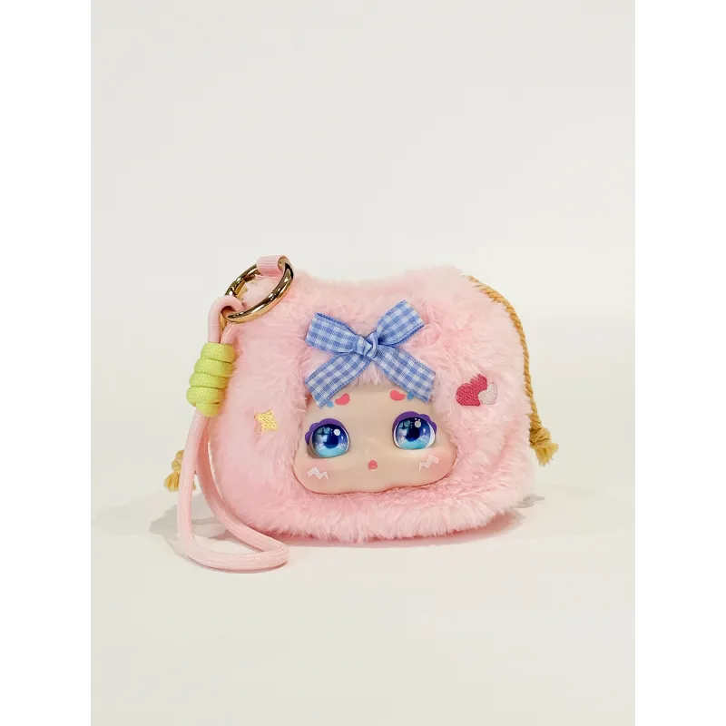 KIMMON Plīša rokas soma Walk with you, 15 cm