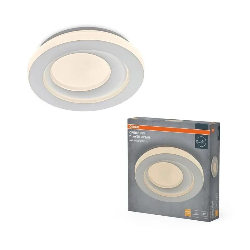 Šviestuvas lubų Osram. LED. 36W. 3000K. 2600lm. DIA290