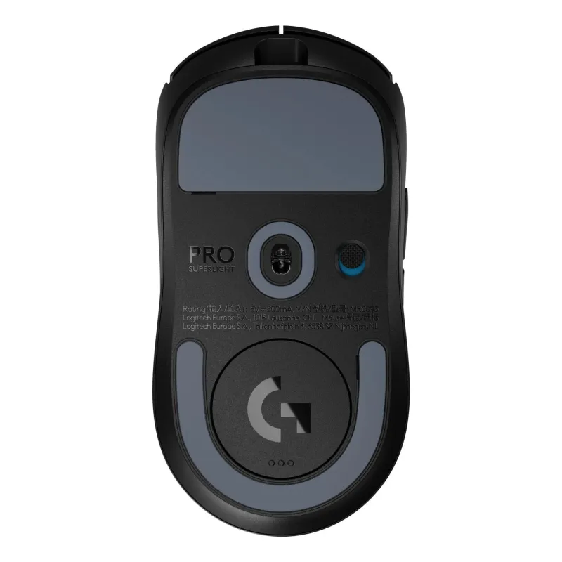 Mouse usb wrl pro x superlight-black 910-006631 logitech