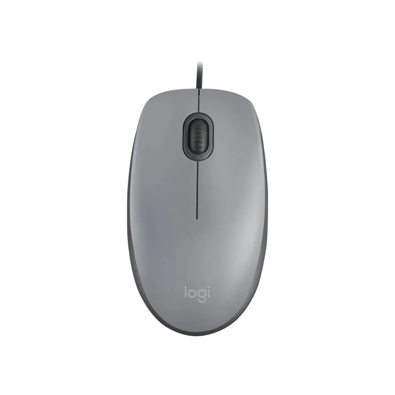 Mouse usb optical m110 silent-mid gray 910-006760 logitech