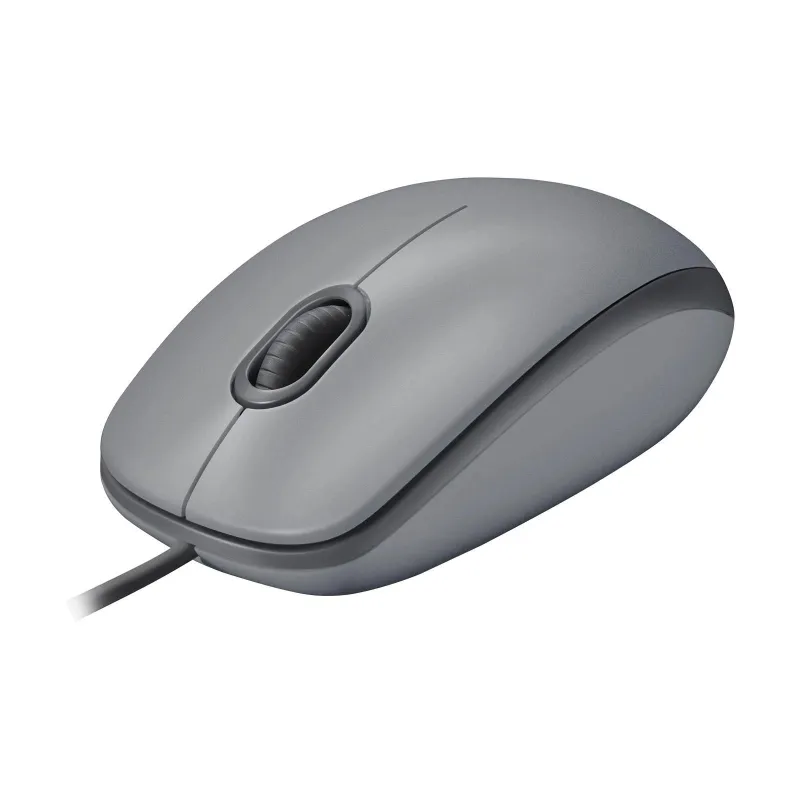 Mouse usb optical m110 silent-mid gray 910-006760 logitech