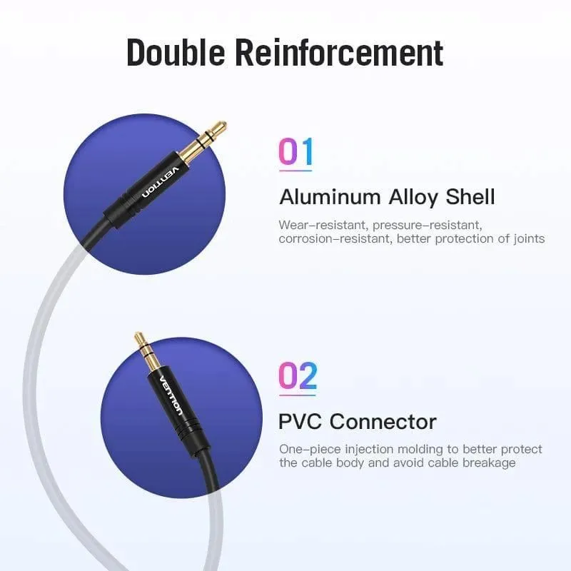 Cable audio 3.5mm to 2.5mm-2m balbh vention