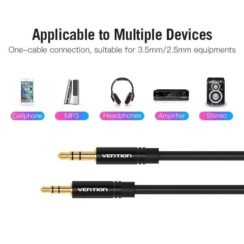 Cable audio 3.5mm to 2.5mm-2m balbh vention
