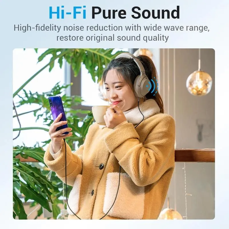 Cable audio 3.5mm to usb-c-1m bgkhf vention