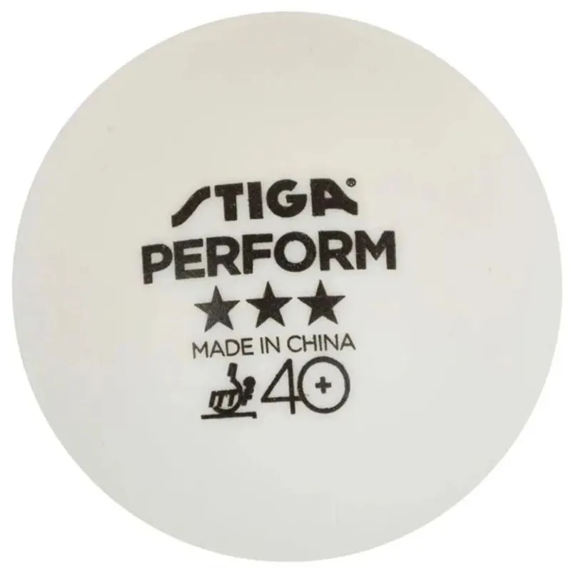 Galda tenisa bumbiņa Stiga. 40 mm. 6 gab.