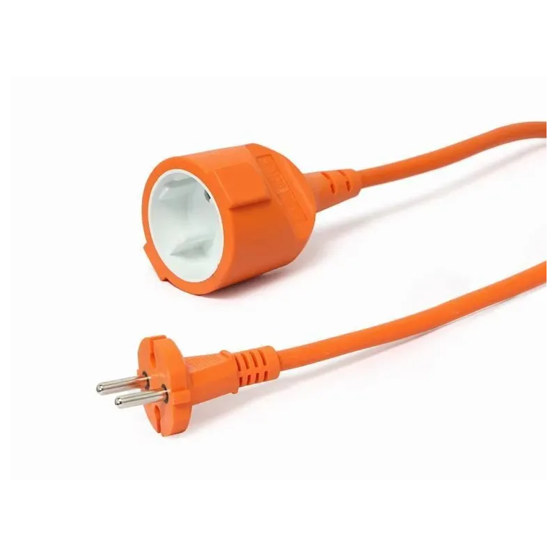 Cable power extension 20m-orange pc-186xod-o-20m gembird