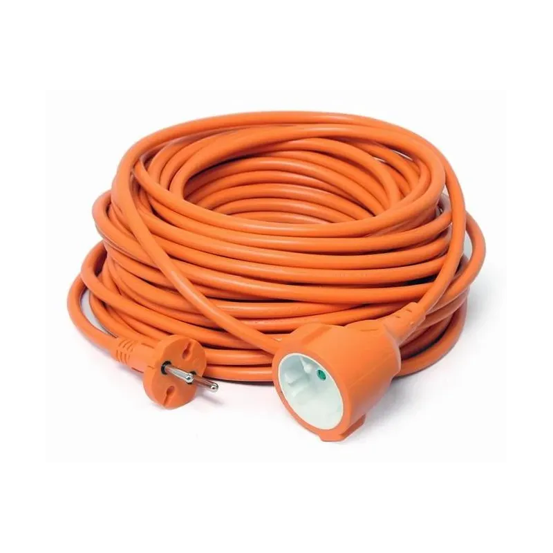 Cable power extension 20m-orange pc-186xod-o-20m gembird
