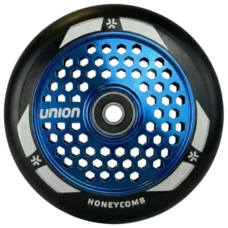 Ritenis skrejritenim UNION Honeycomb Pro Scooter Wheel 110mm, hroms-zils
