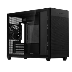Case-ASUS-Prime AP201 Tempered Glass-Micro-Not included-MicroATX-MiniITX-Colour Black-PRIMEAP201TG