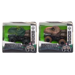 Rotaļlieta Dino Monster car, 24 MHZ vadāma ar pulti