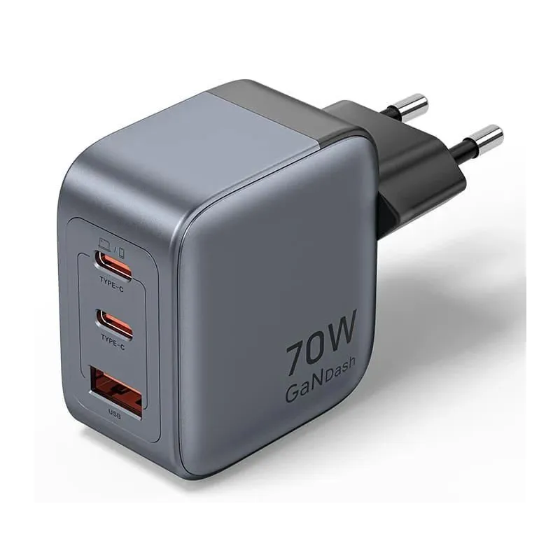 Mobile charger wall 3port-70w fexh0-eu vention