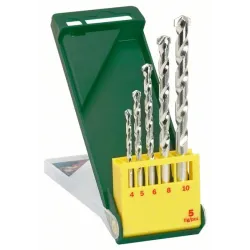 Puuride komplekt Bosch, betoon, sirge, 10 mm x 15 cm