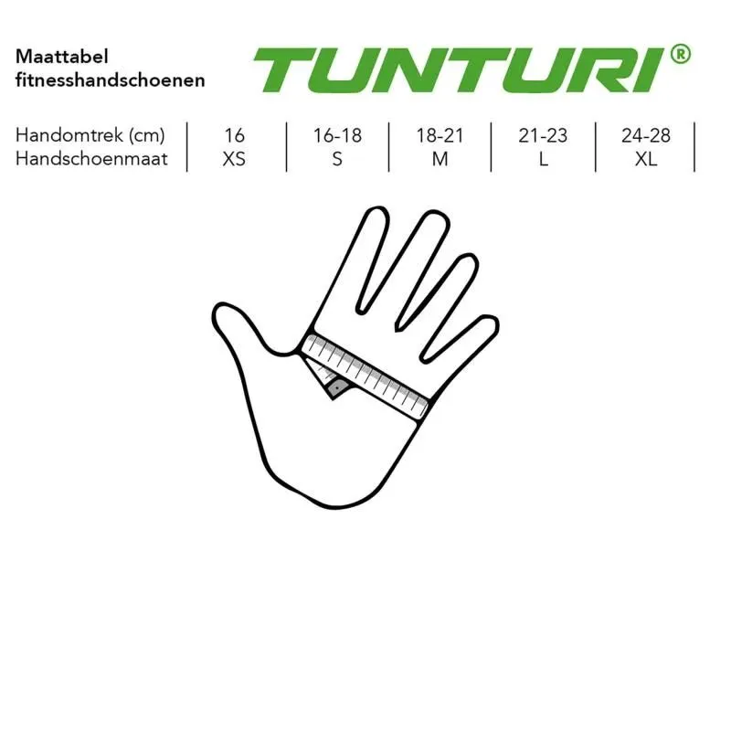 Fitnesa cimdi TUNTURI Fitness Gloves Pro Gel ,XXL,