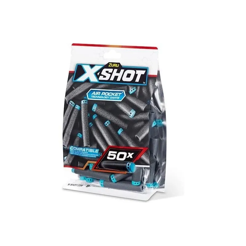 Rotaļu pistoles lode XSHOT Excel 36588. 50 gab.