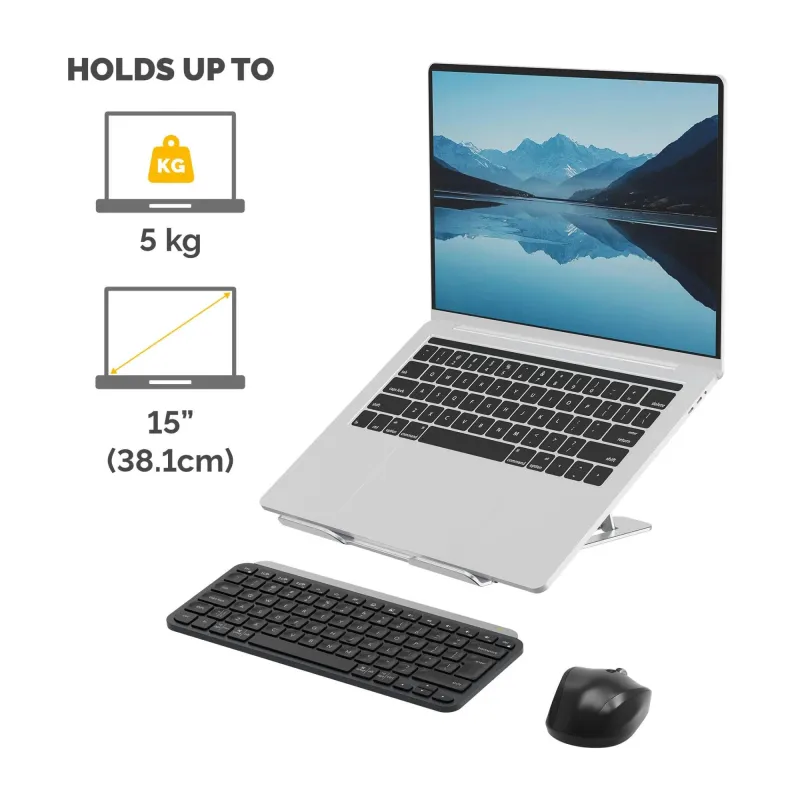 Nb acc stand portable-silver 100138867 fellowes