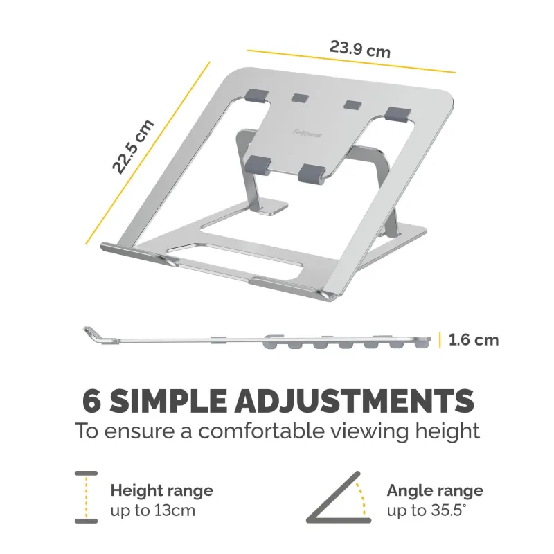 Nb acc stand portable-silver 100138867 fellowes