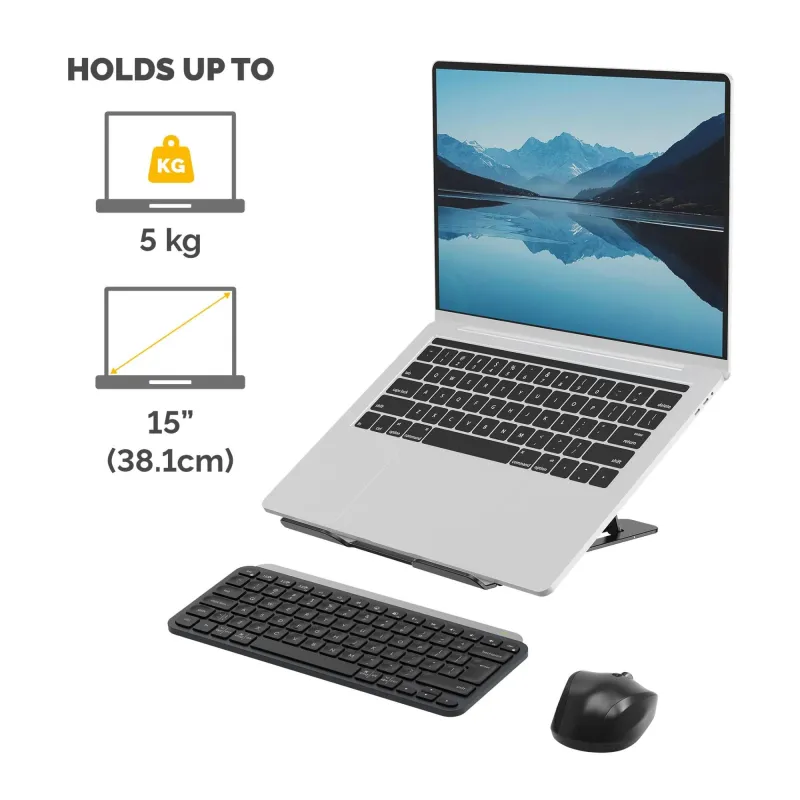 Nb acc stand portable-black 100138868 fellowes