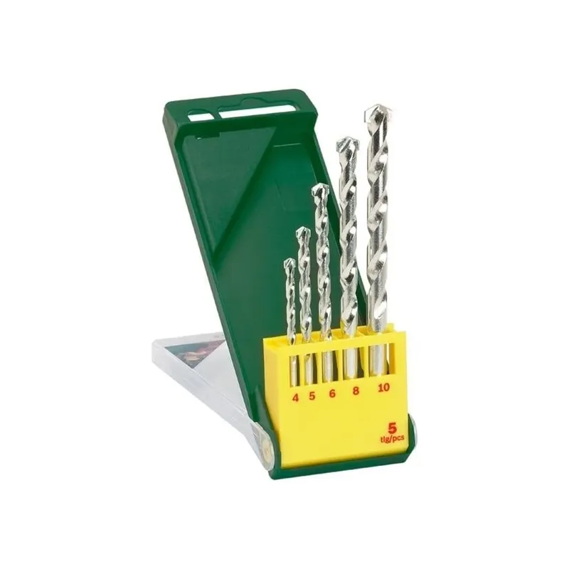 Grąžtų rinkinys Bosch, betonui, tiesus, 10 mm x 15 cm