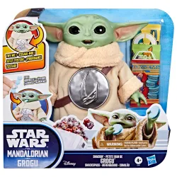 STAR WARS Figūra ar aksesuāriem Snacking Grogu, 16,5 cm