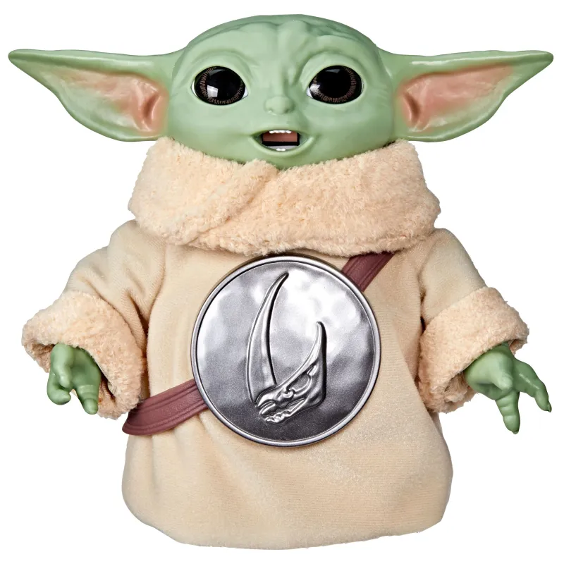 STAR WARS Figūra ar aksesuāriem Snacking Grogu, 16,5 cm