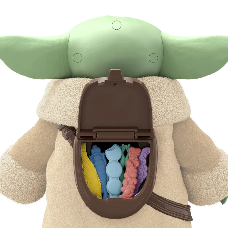 STAR WARS Figūra ar aksesuāriem Snacking Grogu, 16,5 cm