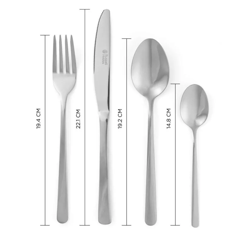 Russell Hobbs RH03225EU7 Vienna Stainless Steel 48 Piece Cutlery Set