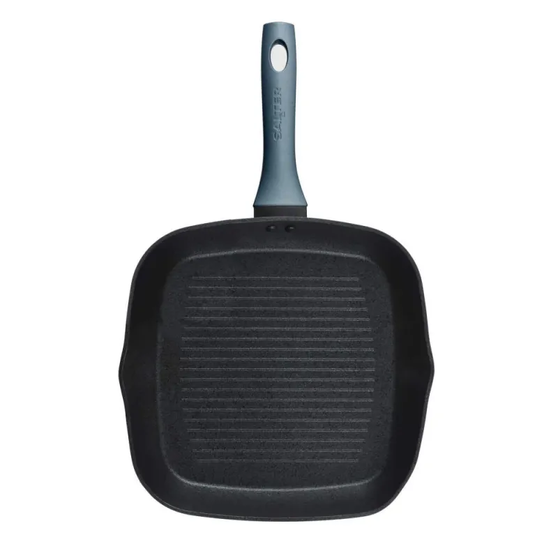 Salter BW13594DU Megastone Excellence 28cm Griddle Pan, Grey