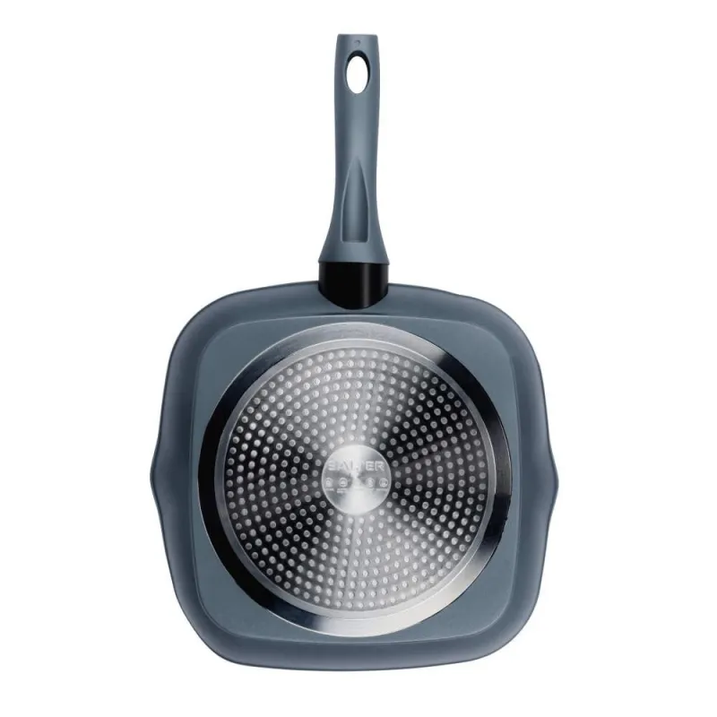 Salter BW13594DU Megastone Excellence 28cm Griddle Pan, Grey
