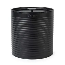 Russell Hobbs RH03269EU7 Ribbed Bread Bin, Black