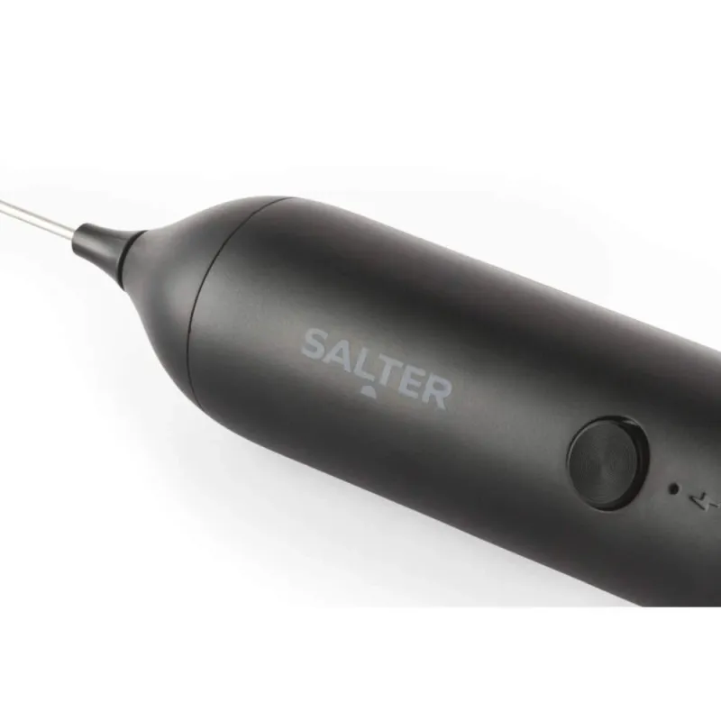 Salter BW14234 Rechargable Milk Frother, Black