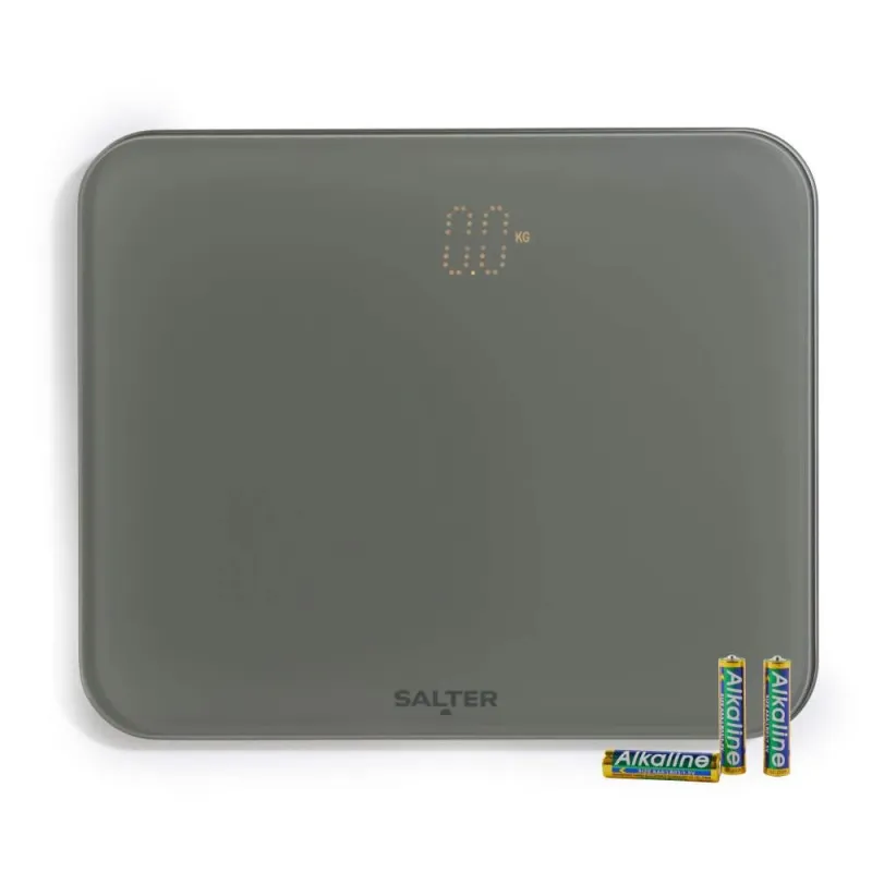 Salter 9204 GFEU12 Shadow Digital Bathroom Scale, Grey