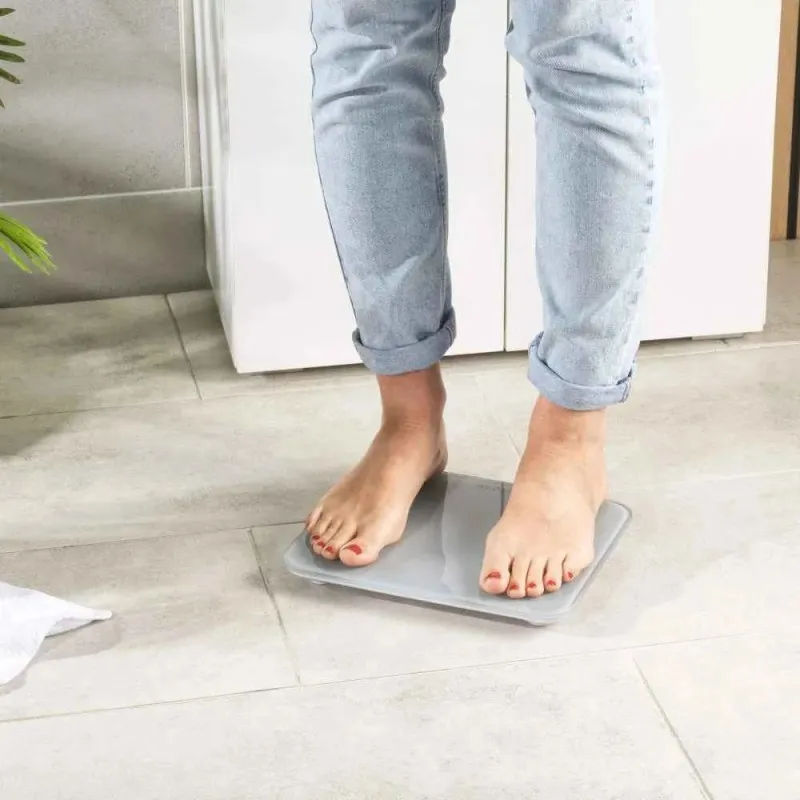Salter 9204 GFEU12 Shadow Digital Bathroom Scale, Grey