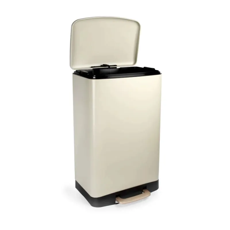 Salter BW14806 Pebble 50L Pedal Bin, Beige