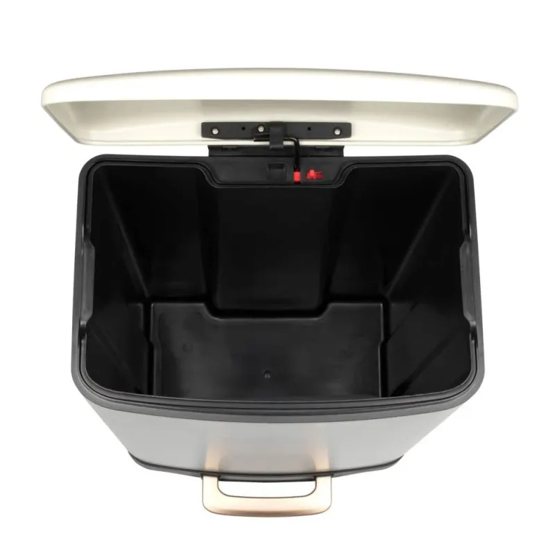 Salter BW14806 Pebble 50L Pedal Bin, Beige